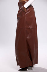 BETTER OFF WITHOUT YOU FAUX LEATHER TROUSER