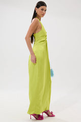 IN YOUR DREAMS SATIN MIDI DRESS