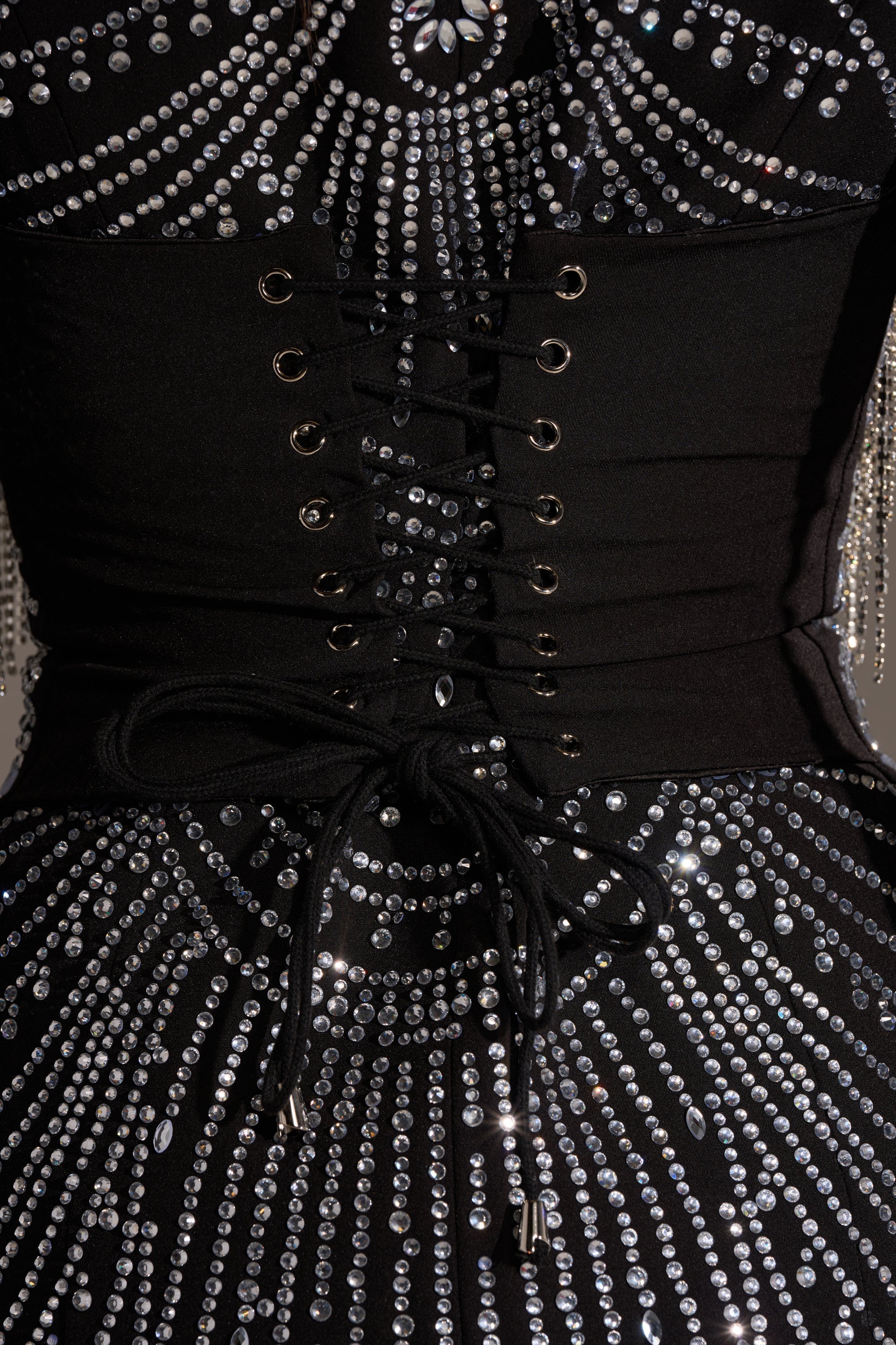NOT YOUR BABE RHINESTONE BLAZER DRESS