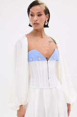 COVER UP CHIFFON SHRUG