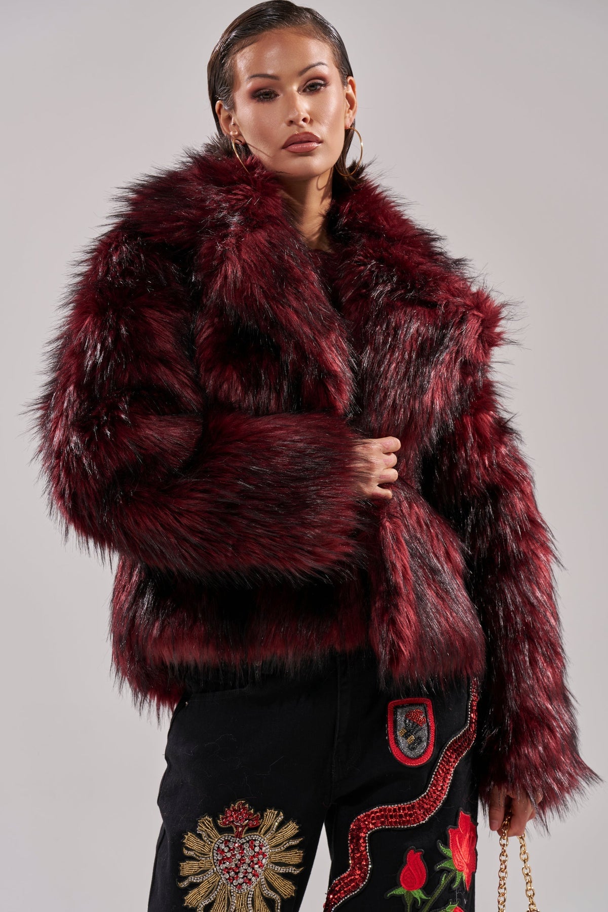 MICHIGAN AVE FAUX FUR