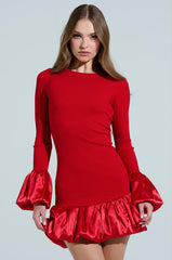 CAN'T MISS ME KNIT MINI DRESS