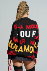 GLAMOUR OVERSIZED SWEATER