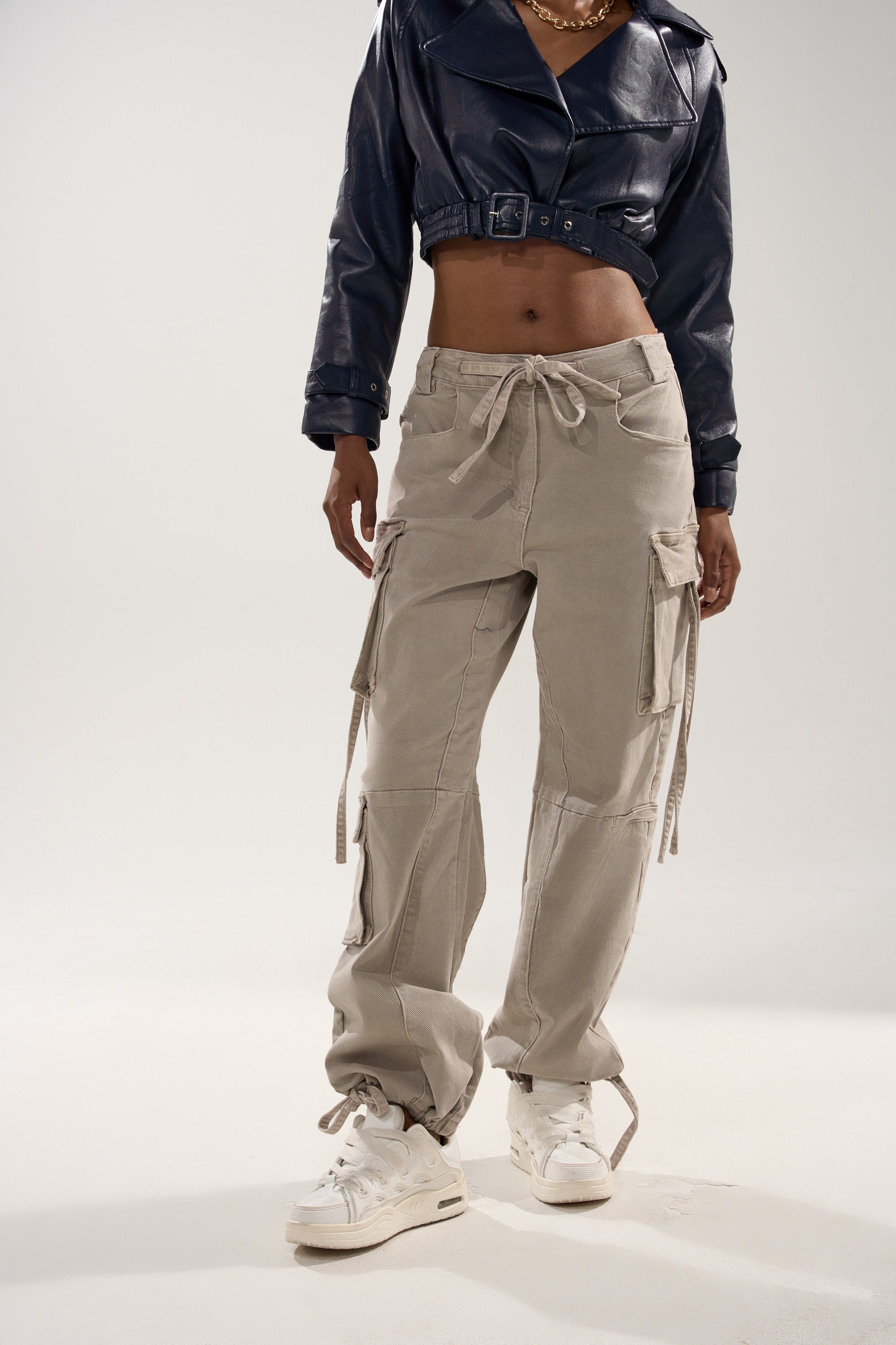 CARGO FOR DAYS WIDE LEG DENIM