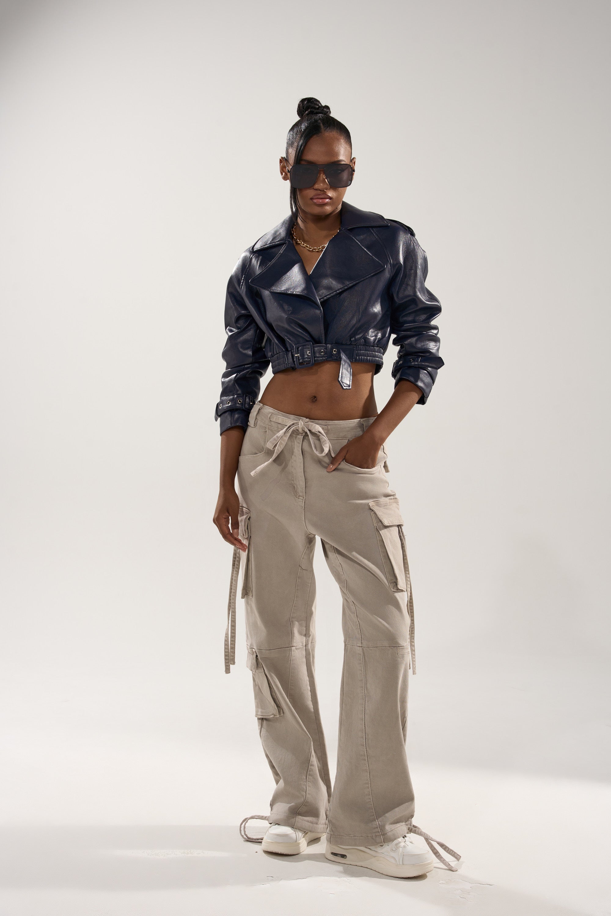 CARGO FOR DAYS WIDE LEG DENIM