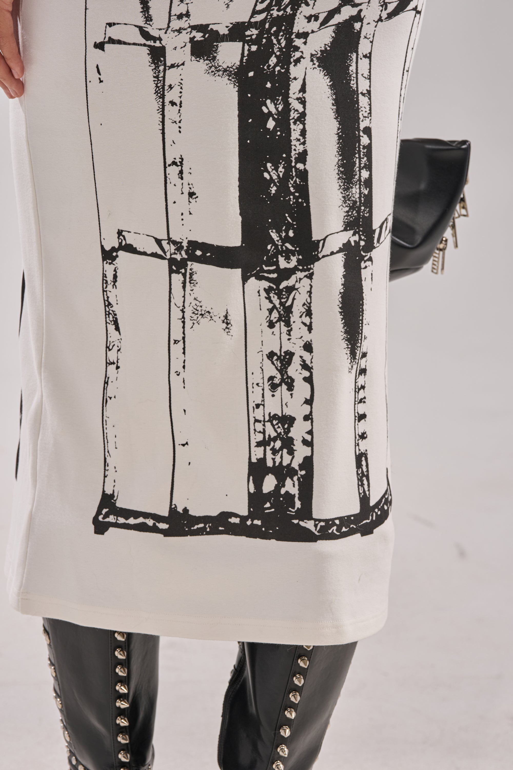 BREAK FREE PRINTED MIDI DRESS