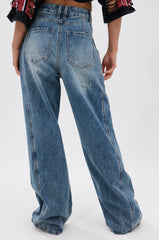 LEILA WIDE LEG JEANS