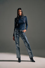 ASHTON SEQUIN DENIM PANT