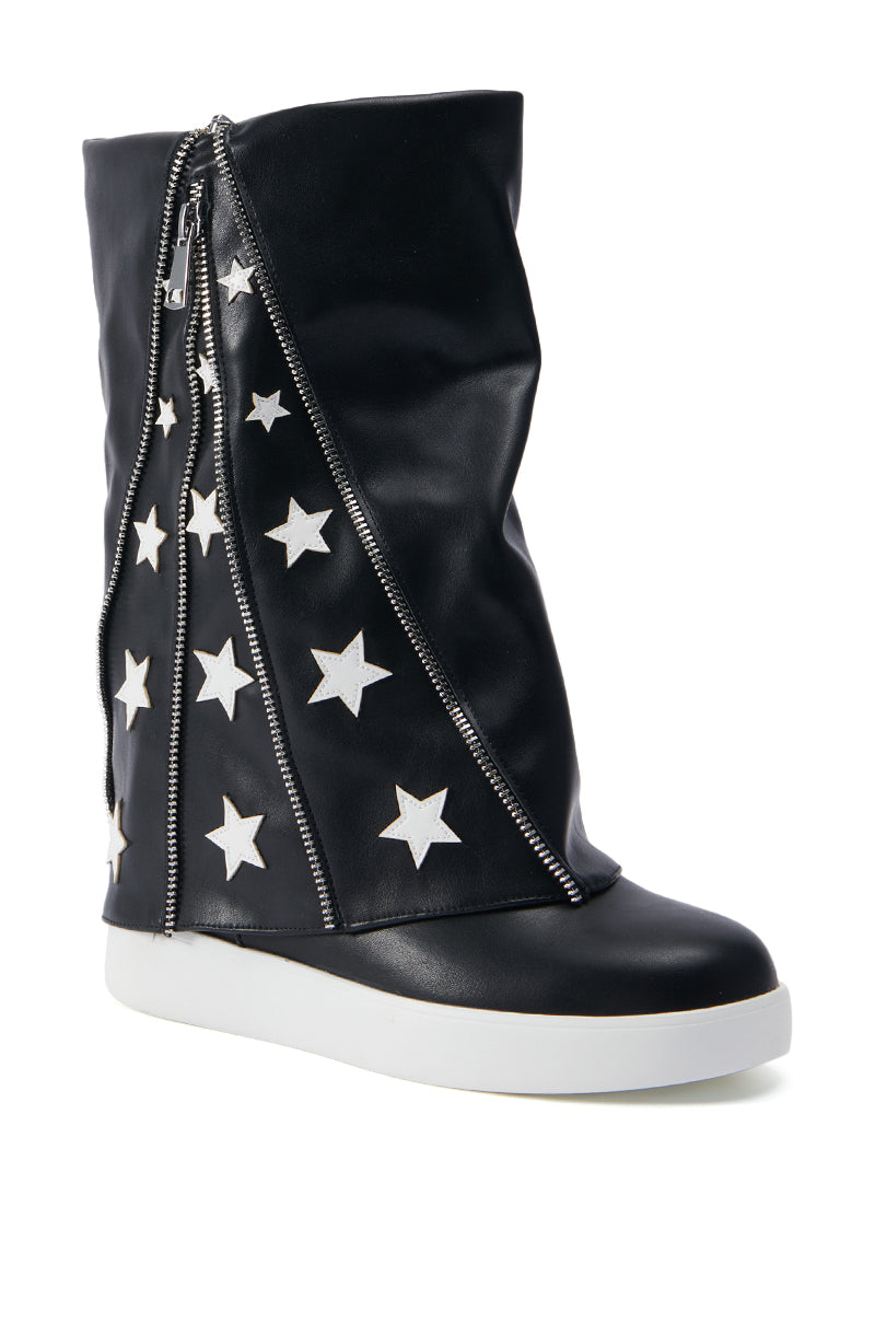 AZALEA WANG ALLSTARGAME BLACK BOOTIE