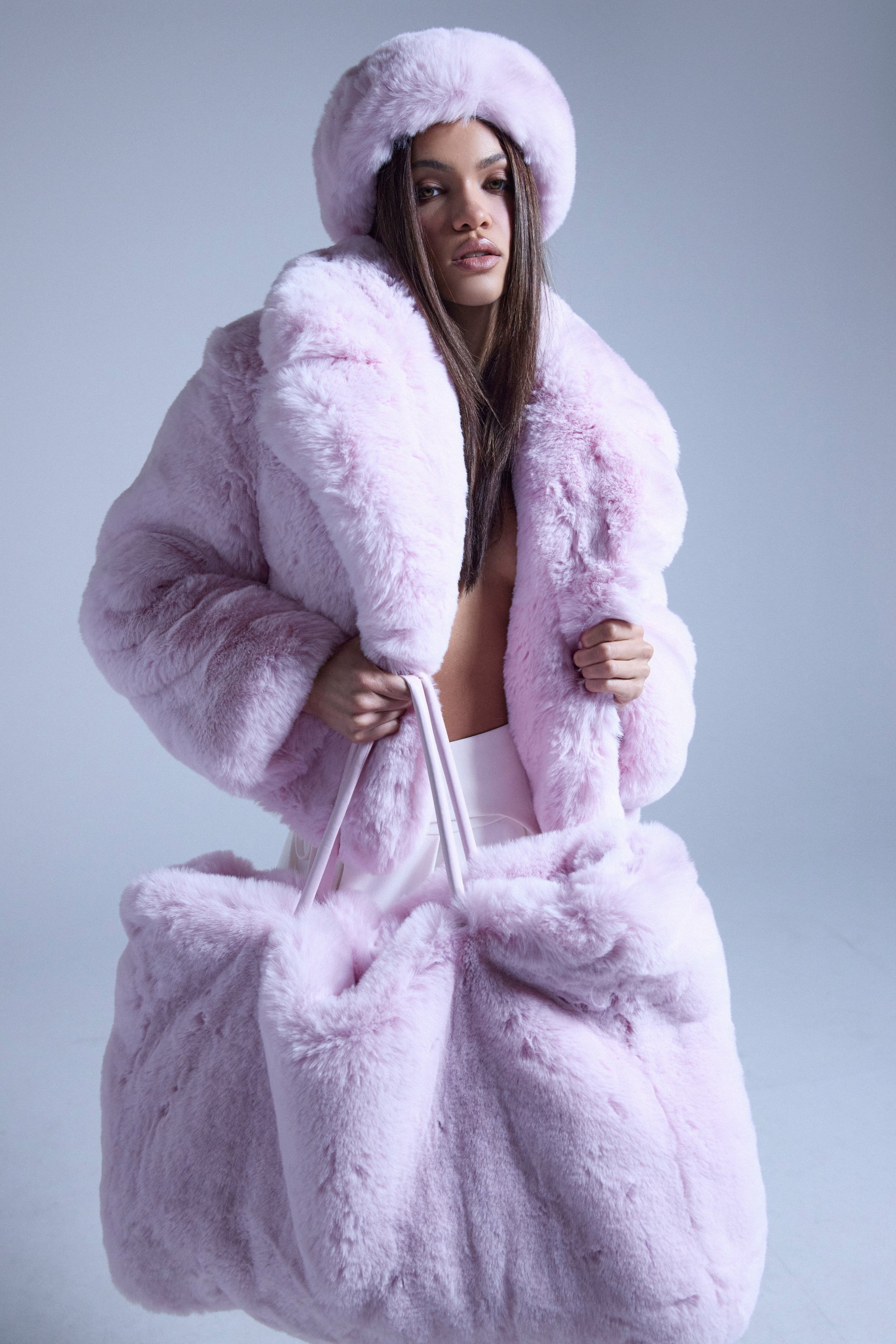 BBGIRL FAUX FUR COAT