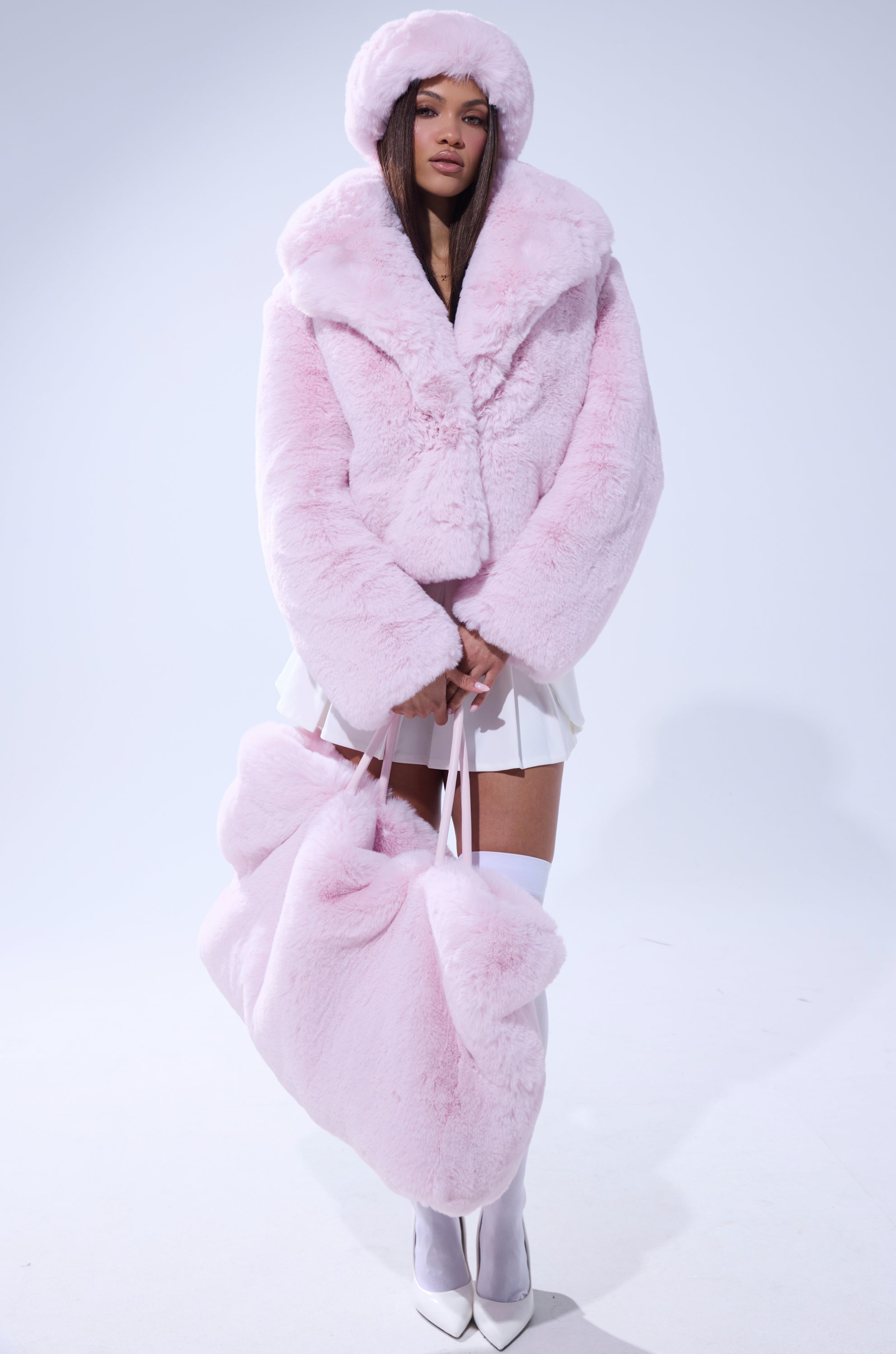 BBGIRL FAUX FUR COAT