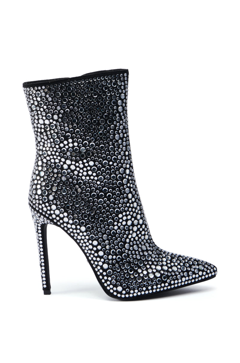 AZALEA WANG BRAULIO BLACK STILETTO BOOTIE
