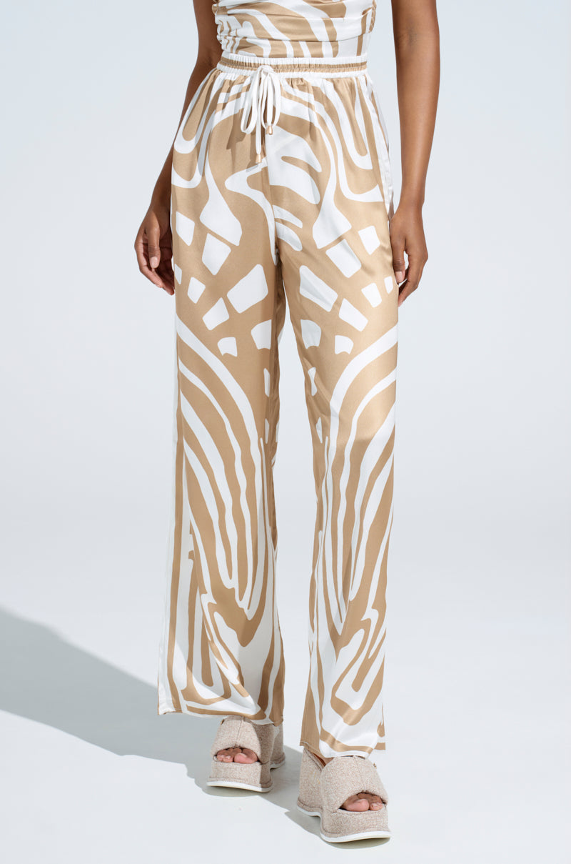 LOTS OF LOVE SATIN PALAZZO PANT