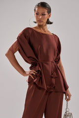 HIGH SOCIETY BLOUSE