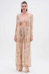RESORT VIBES LONG LACE CARDIGAN