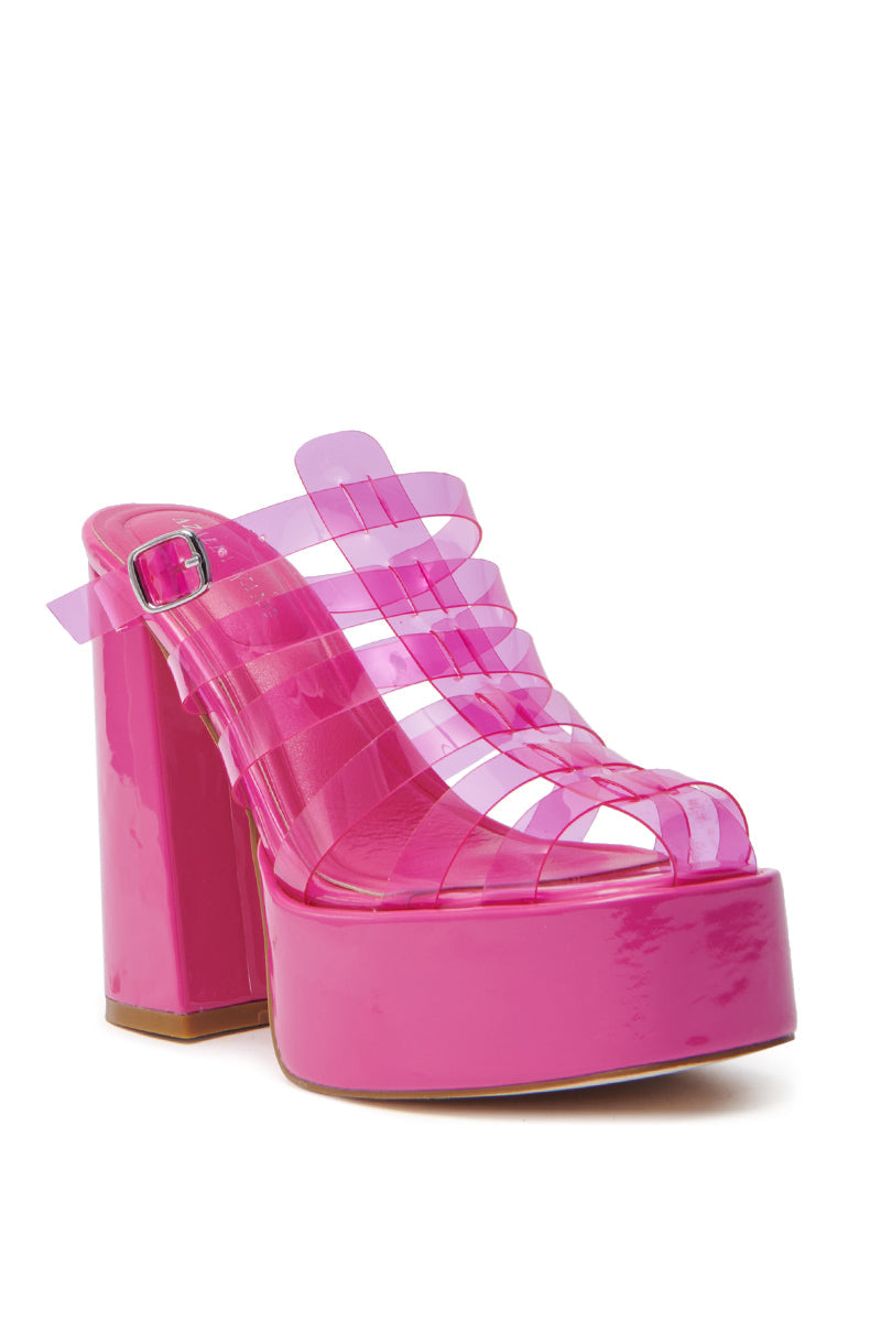 AZALEA WANG DONELLA FUCHSIA SANDAL