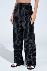 HARD TO LOVE PALAZZO PANT IN BLACK