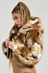 FENNEC FAUX FUR BOMBER