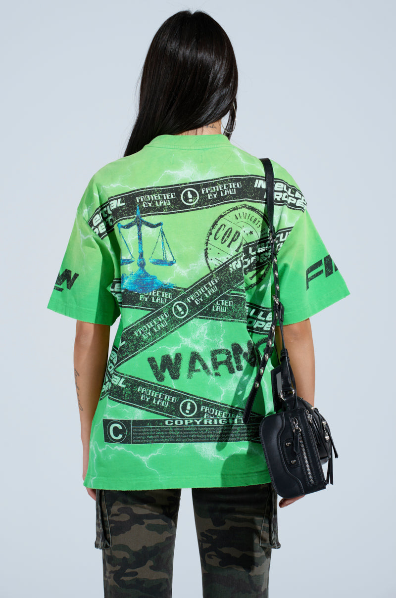 INTELLECTUAL PROPERTY GRAPHIC TEE