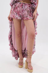 REVERENT FLORAL BLOOMER SHORTS