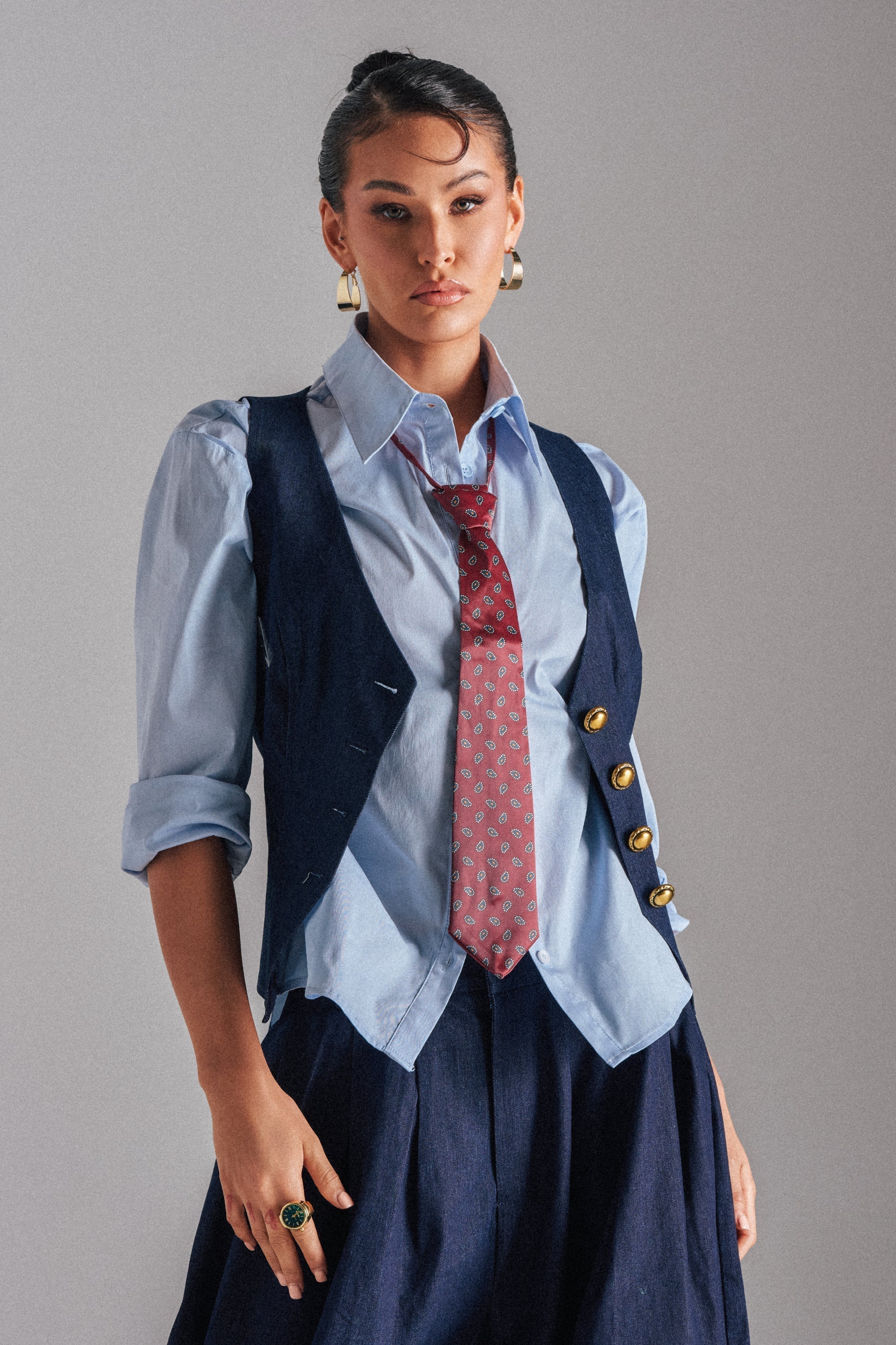 BUSINESS IN THE FRONT VEST