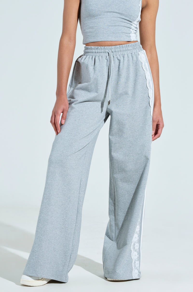IN A LEAGUE OF MY OWN WIDE LEG JOGGER