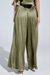 FLY AWAY WITH ME PLEATED PALAZZO PANT