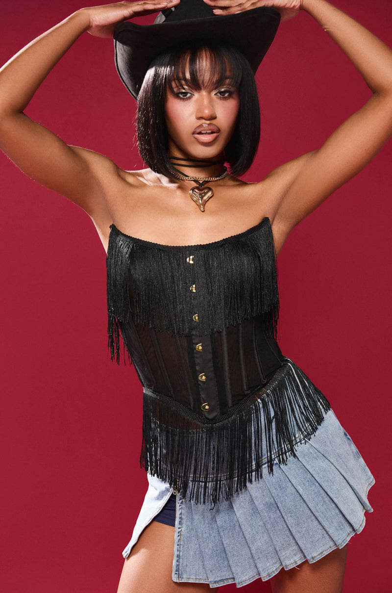 FLAPPER GIRL CORSET TOP