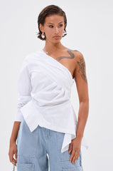 ASSIA ONE SHOULDER BLOUSE