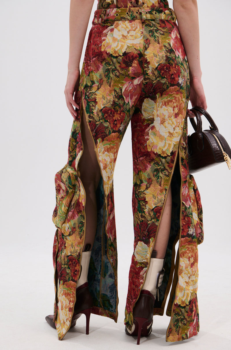 LILY BROCADE TROUSER