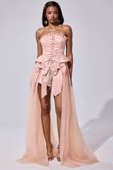 HIGH TEA TULLE TRIM CORSET