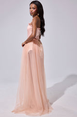 HIGH TEA TULLE TRIM CORSET