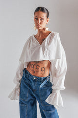 KELLY POPLIN BLOUSE