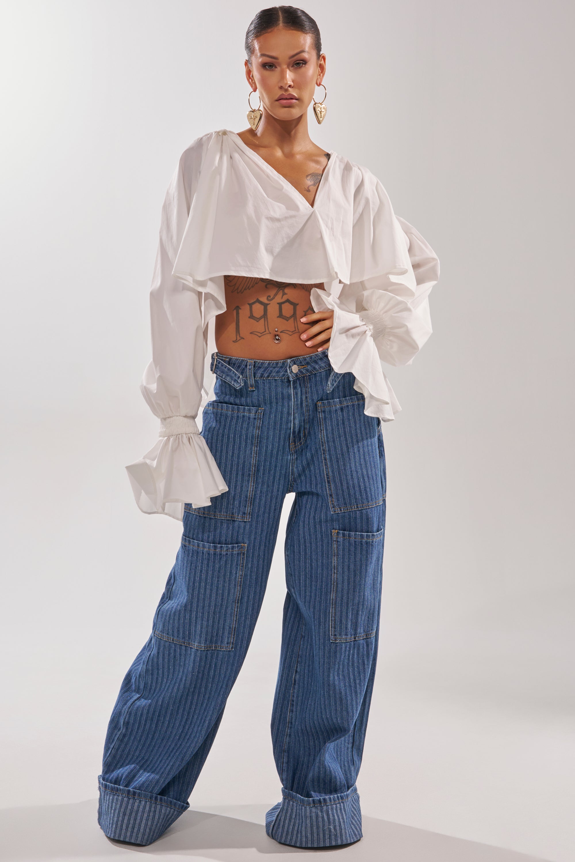 KELLY POPLIN BLOUSE