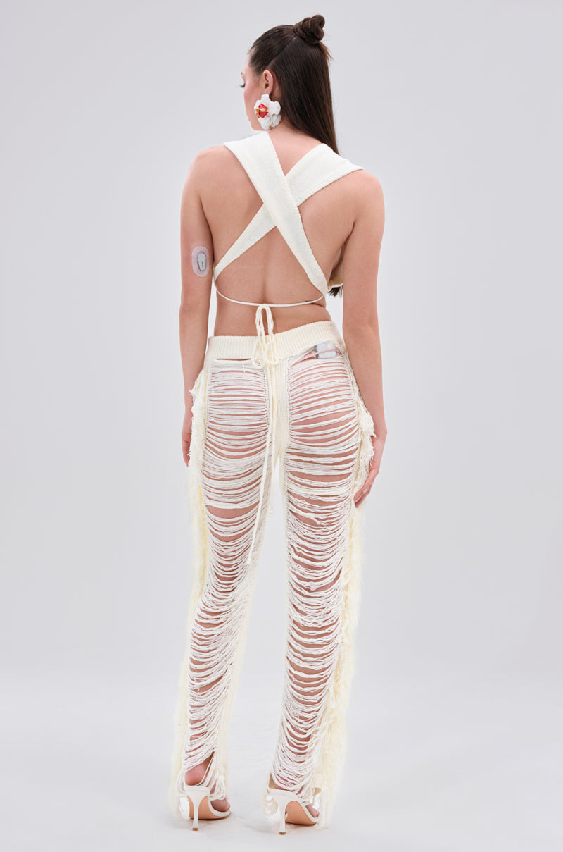 BEST DRESSED FRINGE BRALETTE AND LEGGING