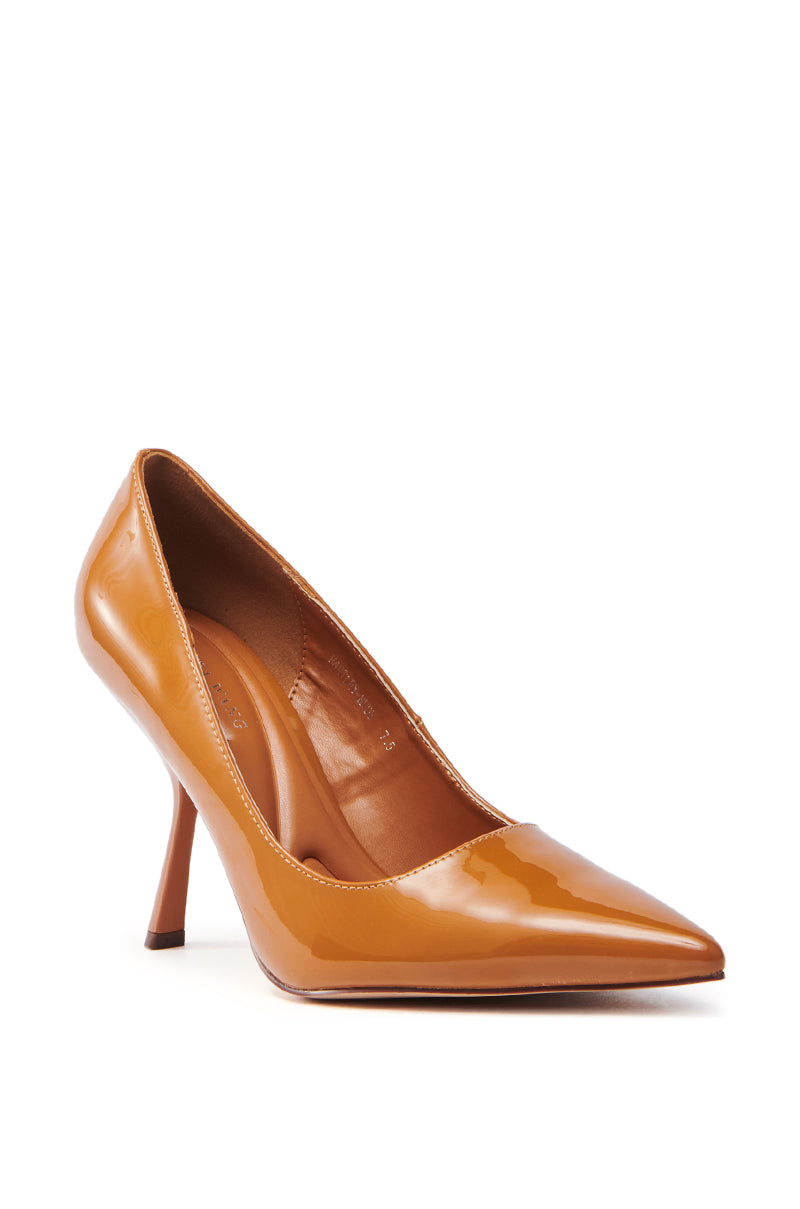 AZALEA WANG HARTLEY NUDE PATENT PUMP