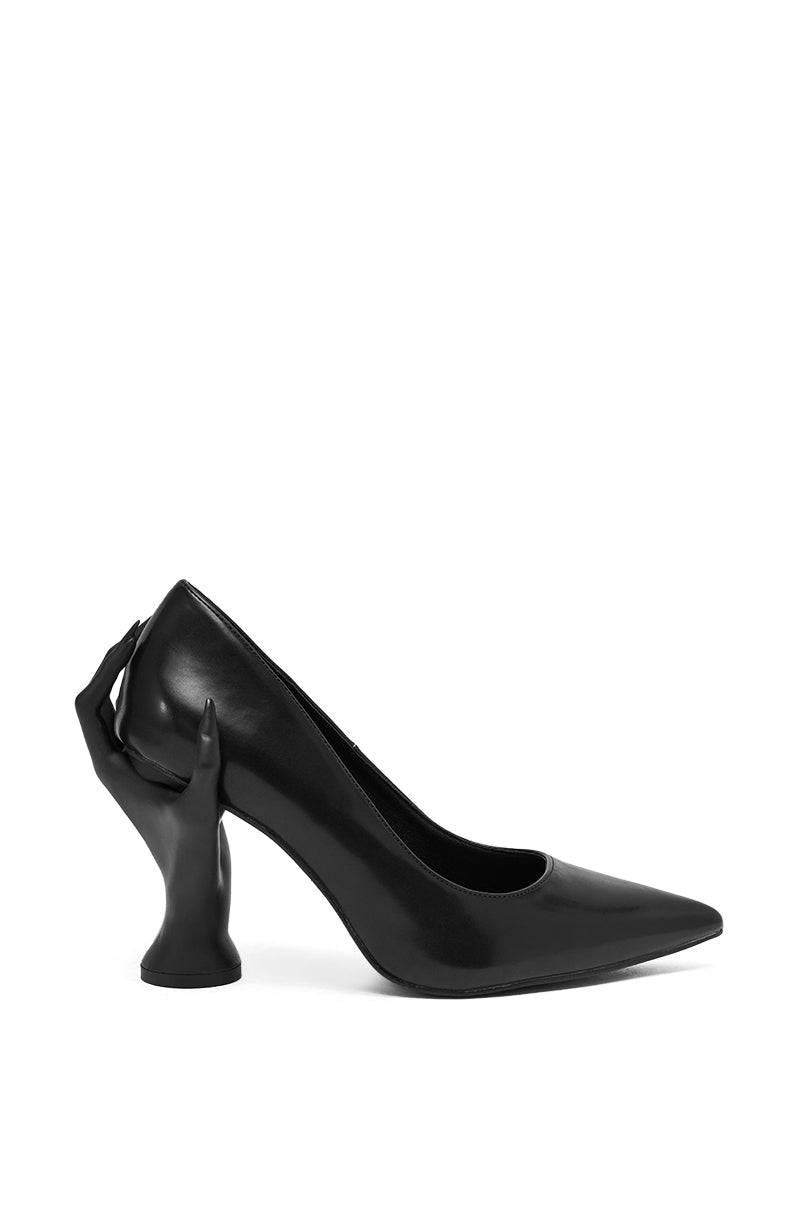 AZALEA WANG HASSAN BLACK HAND HEEL