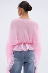 PRETTY GIRL PROBLEMS BLOUSE