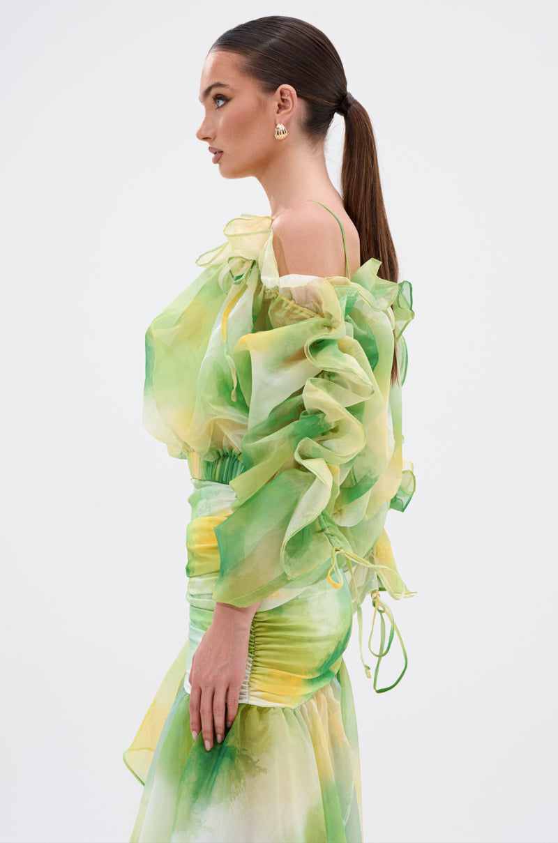 LIMONE CHIFFON BLOUSE