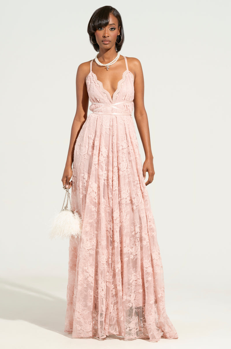 CRAVE YOU LACE MAXI DRESS