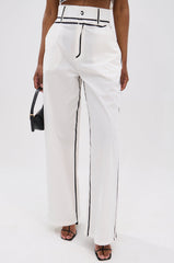 BLANK SPACE HIGH WAIST PALAZZO PANT