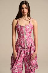 MILEY JACQUARD CORSET