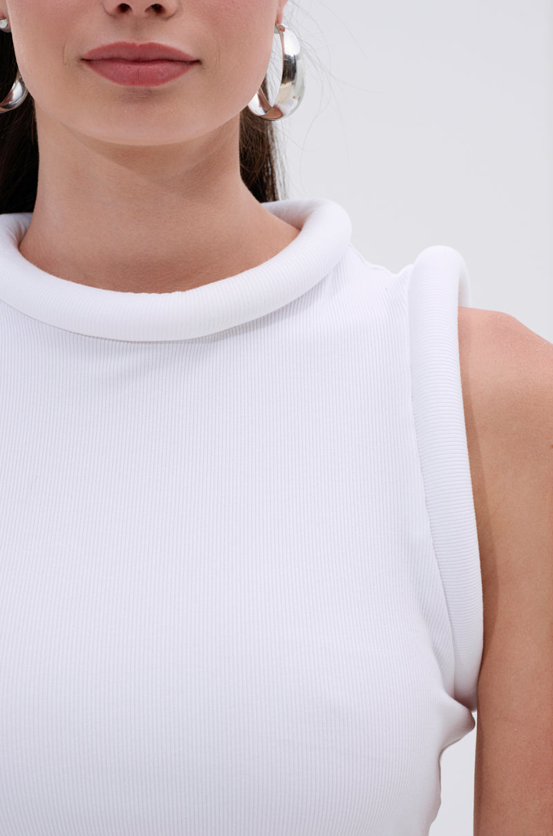 IDK FELT CUTE RIBBED KNIT MINI DRESS
