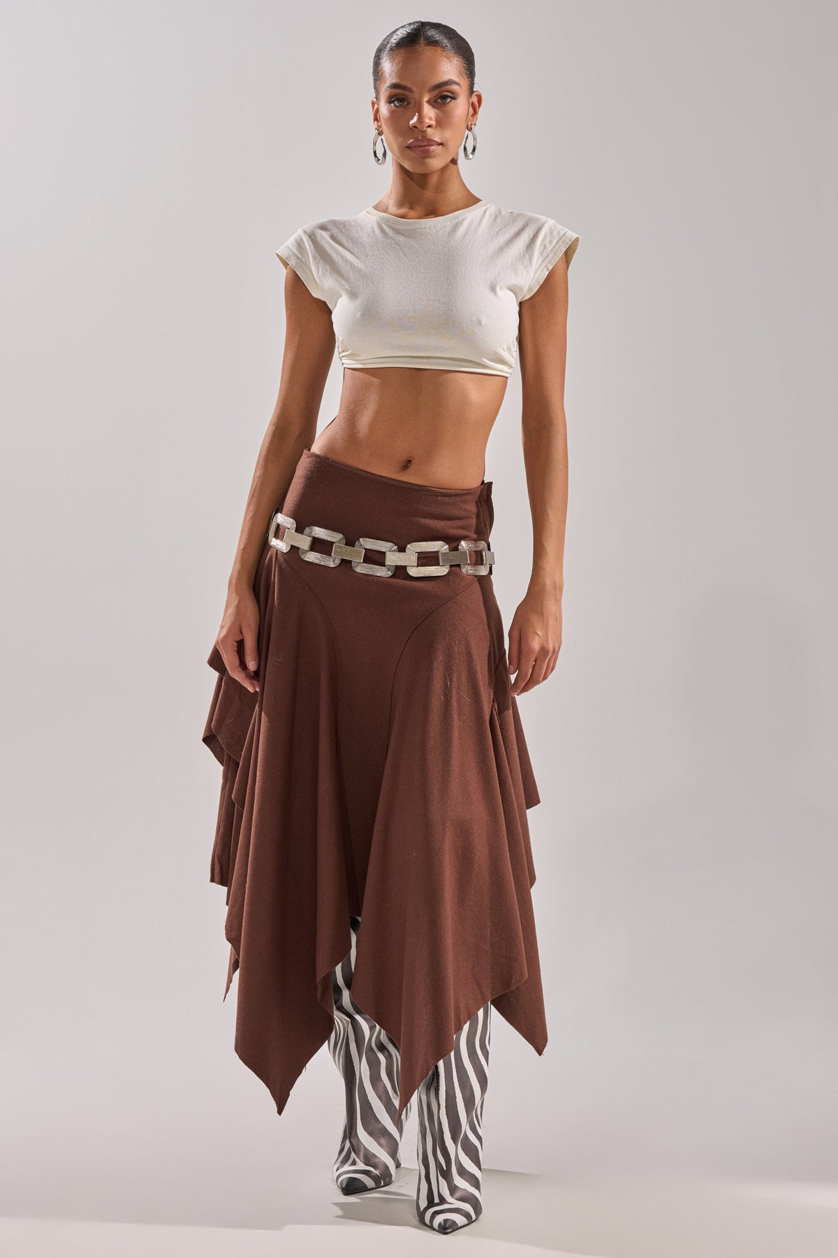 FEELS GOOD MIDI SKIRT