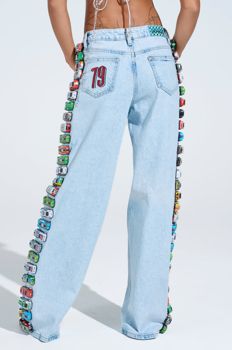 RACE CAR JEANS