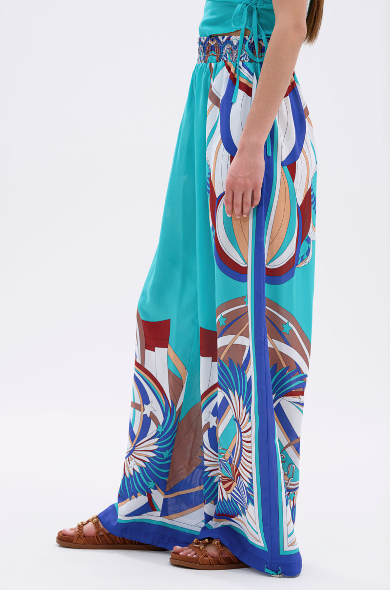 ASHTIN PRINTED PALAZZO PANT