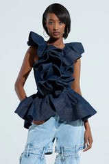 MISS FASHIONISTA SLEEVELESS BLOUSE