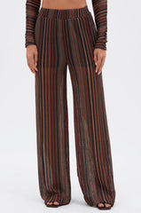 CANDICE STRIPE WIDE LEG PANT