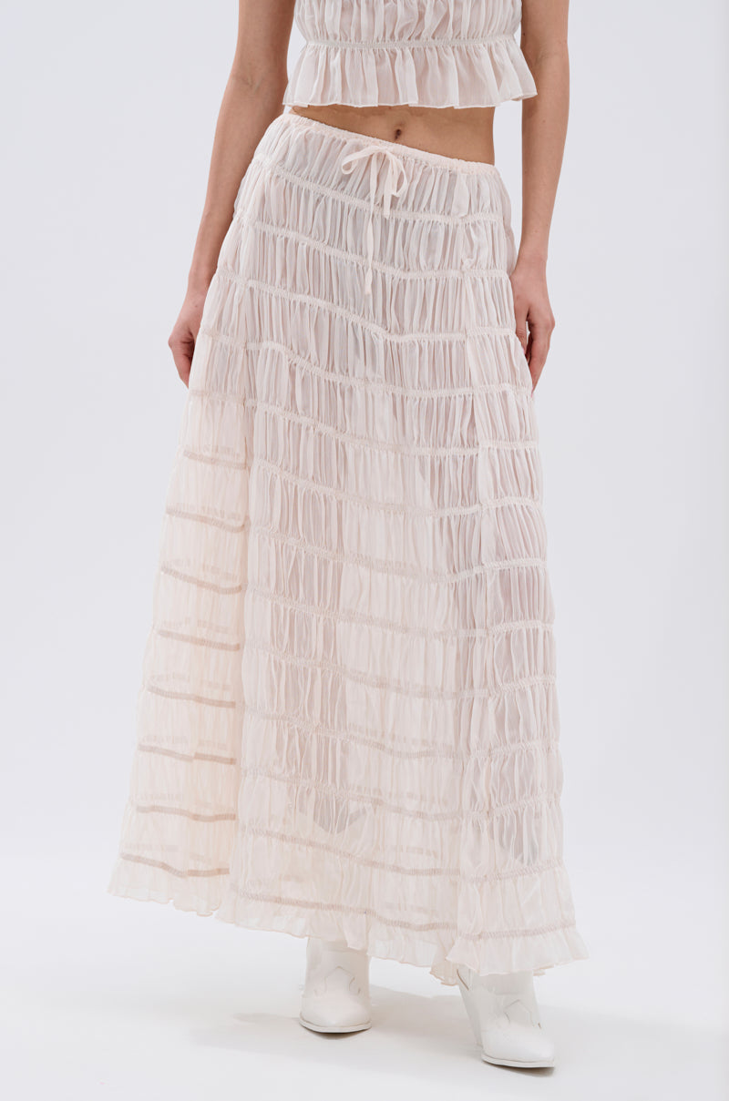 JUST KEEP GOIN MAXI SKIRT