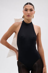 LOVE ME MORE BOW BODYSUIT
